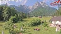 Archiv Foto Webcam Zugspitzdorf Grainau: Längenfelder Hof 07:00