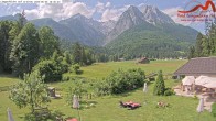Archiv Foto Webcam Zugspitzdorf Grainau: Längenfelder Hof 09:00