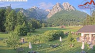 Archiv Foto Webcam Zugspitzdorf Grainau: Längenfelder Hof 05:00
