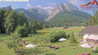 Archiv Foto Webcam Zugspitzdorf Grainau: Längenfelder Hof 07:00