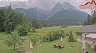 Archived image Grainau - Webcam Hotel Längenfelder Hof 11:00
