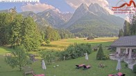 Archived image Grainau - Webcam Hotel Längenfelder Hof 17:00