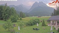 Archiv Foto Webcam Zugspitzdorf Grainau: Längenfelder Hof 05:00