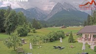 Archiv Foto Webcam Zugspitzdorf Grainau: Längenfelder Hof 09:00