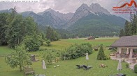 Archiv Foto Webcam Zugspitzdorf Grainau: Längenfelder Hof 13:00