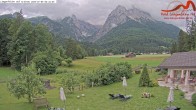 Archiv Foto Webcam Zugspitzdorf Grainau: Längenfelder Hof 05:00