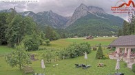 Archiv Foto Webcam Zugspitzdorf Grainau: Längenfelder Hof 06:00