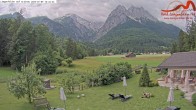 Archiv Foto Webcam Zugspitzdorf Grainau: Längenfelder Hof 09:00
