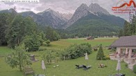 Archiv Foto Webcam Zugspitzdorf Grainau: Längenfelder Hof 13:00
