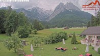 Archiv Foto Webcam Zugspitzdorf Grainau: Längenfelder Hof 09:00