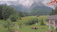 Archiv Foto Webcam Zugspitzdorf Grainau: Längenfelder Hof 11:00