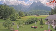 Archiv Foto Webcam Zugspitzdorf Grainau: Längenfelder Hof 13:00
