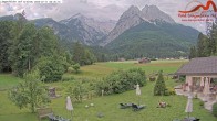 Archiv Foto Webcam Zugspitzdorf Grainau: Längenfelder Hof 05:00