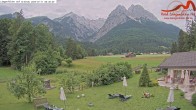 Archiv Foto Webcam Zugspitzdorf Grainau: Längenfelder Hof 07:00