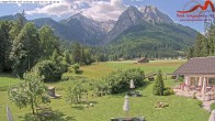 Archiv Foto Webcam Zugspitzdorf Grainau: Längenfelder Hof 09:00
