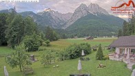 Archiv Foto Webcam Zugspitzdorf Grainau: Längenfelder Hof 05:00