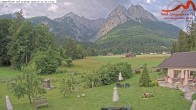 Archiv Foto Webcam Zugspitzdorf Grainau: Längenfelder Hof 06:00