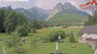 Archiv Foto Webcam Zugspitzdorf Grainau: Längenfelder Hof 07:00