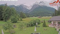 Archiv Foto Webcam Zugspitzdorf Grainau: Längenfelder Hof 13:00