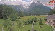 Archiv Foto Webcam Zugspitzdorf Grainau: Längenfelder Hof 13:00