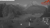Archived image Grainau - Webcam Hotel Längenfelder Hof 03:00