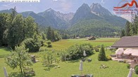 Archiv Foto Webcam Zugspitzdorf Grainau: Längenfelder Hof 11:00