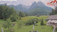 Archiv Foto Webcam Zugspitzdorf Grainau: Längenfelder Hof 13:00