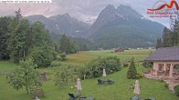 Archiv Foto Webcam Zugspitzdorf Grainau: Längenfelder Hof 19:00