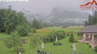 Archived image Grainau - Webcam Hotel Längenfelder Hof 09:00