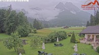 Archiv Foto Webcam Zugspitzdorf Grainau: Längenfelder Hof 19:00