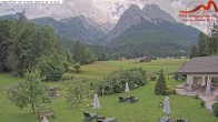Archiv Foto Webcam Zugspitzdorf Grainau: Längenfelder Hof 13:00