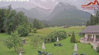 Archiv Foto Webcam Zugspitzdorf Grainau: Längenfelder Hof 13:00