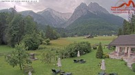 Archiv Foto Webcam Zugspitzdorf Grainau: Längenfelder Hof 05:00