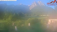 Archiv Foto Webcam Zugspitzdorf Grainau: Längenfelder Hof 05:00