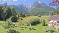 Archiv Foto Webcam Zugspitzdorf Grainau: Längenfelder Hof 09:00