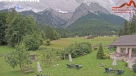 Archiv Foto Webcam Zugspitzdorf Grainau: Längenfelder Hof 13:00