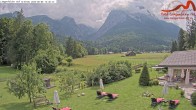 Archiv Foto Webcam Zugspitzdorf Grainau: Längenfelder Hof 13:00