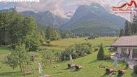 Archiv Foto Webcam Zugspitzdorf Grainau: Längenfelder Hof 15:00