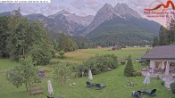 Archiv Foto Webcam Zugspitzdorf Grainau: Längenfelder Hof 19:00