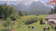 Archiv Foto Webcam Zugspitzdorf Grainau: Längenfelder Hof 13:00
