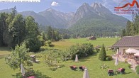 Archiv Foto Webcam Zugspitzdorf Grainau: Längenfelder Hof 09:00