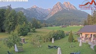 Archiv Foto Webcam Zugspitzdorf Grainau: Längenfelder Hof 05:00