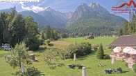 Archiv Foto Webcam Zugspitzdorf Grainau: Längenfelder Hof 09:00