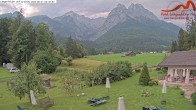 Archiv Foto Webcam Zugspitzdorf Grainau: Längenfelder Hof 07:00