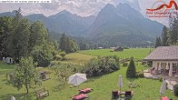 Archiv Foto Webcam Zugspitzdorf Grainau: Längenfelder Hof 13:00