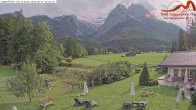Archiv Foto Webcam Zugspitzdorf Grainau: Längenfelder Hof 15:00