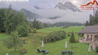 Archiv Foto Webcam Zugspitzdorf Grainau: Längenfelder Hof 08:00