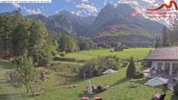 Archiv Foto Webcam Zugspitzdorf Grainau: Längenfelder Hof 15:00