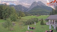 Archiv Foto Webcam Zugspitzdorf Grainau: Längenfelder Hof 17:00