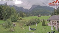 Archived image Grainau - Webcam Hotel Längenfelder Hof 11:00